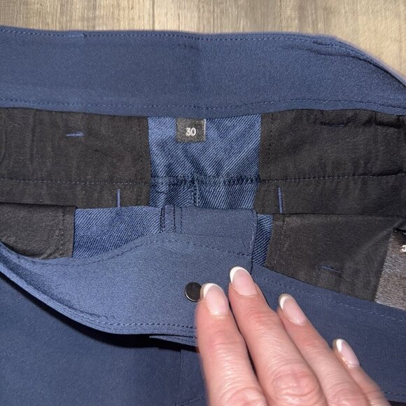 Public Rec Men’s Dealmaker Shorts Navy Blue Size 30, 8” Inseam Casual - Picture 3 of 8